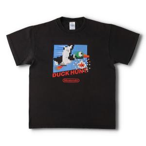 古着 00年代 DELTA Nintendo ニンテンドー DUCK HUNT アドバタイジングTシャツ メンズM /evb004780｜jamtrading1