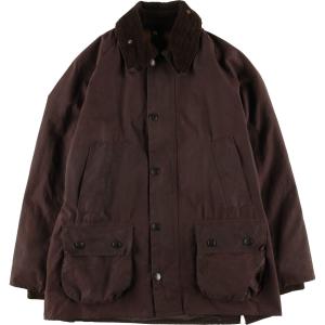 古着 90年代 バブアー Barbour BEDALE ビデイル 旧3ワラント ワックスコットン オイルドジャケット 英国製 C36 メンズS ヴィンテージ /evb004942｜jamtrading1