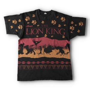 古着 90年代 THE LION KING ライオンキング キャラクタープリントTシャツ メンズXL ヴィンテージ /evb005179