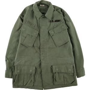 US.ARMY / ジャケット/--/コットン/KHK/8405-082-5569/ジャングルファティーグ/3rd/ノンリップ US.ARMY◇ジャングルファティーグ/3rd/ノンリップ/M/コットン/KHK/8405