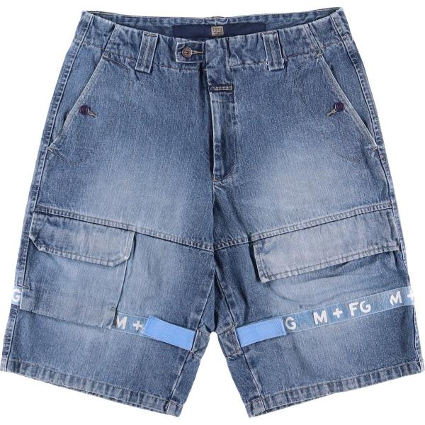 古着 マリテフランソワジルボー MARITHE FRANCOIS GIRBAUD デニムショーツ ハ...