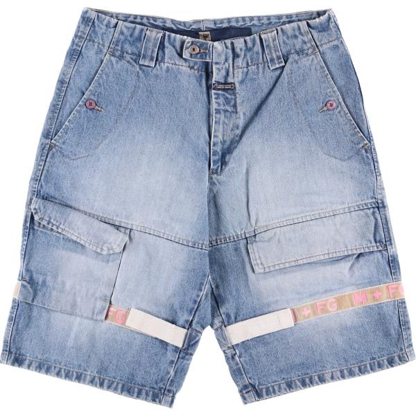 古着 マリテフランソワジルボー MARITHE FRANCOIS GIRBAUD デニムショーツ ハ...