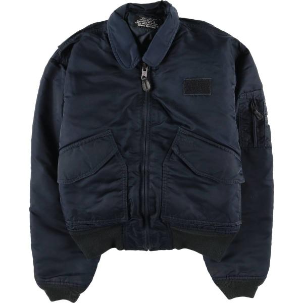 古着 民間品 ショット SCHOTT CWU-R 中綿入り ミリタリー フライトジャケット メンズS...