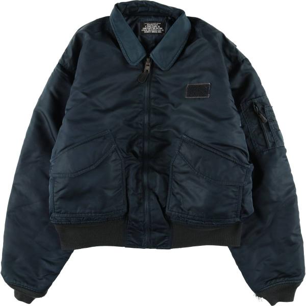 古着 民間品 ショット SCHOTT CWU-Rタイプ 中綿入り ミリタリー フライトジャケット メ...