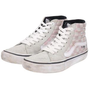 バンズ VANS SK8-HI PRO ハイトップ チェッカーフラッグ スニーカー US4 レディース22.0cm /saa005644 【LP2311】｜jamtrading1