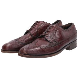 古着 フローシャイム Florsheim ウイングチップシューズ US 9 メンズ27.0cm /saa008461｜jamtrading1