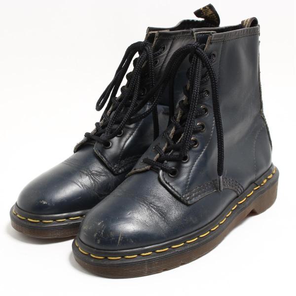 古着 ドクターマーチン Dr.Martens 8ホールブーツ 英国製 UK4 レディース22.5cm...