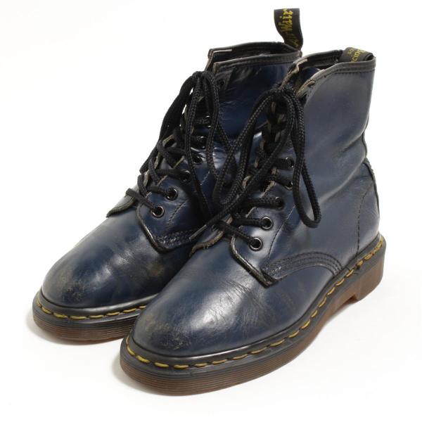 古着 ドクターマーチン Dr.Martens 8ホールブーツ 英国製 UK3.5 レディース22.0...