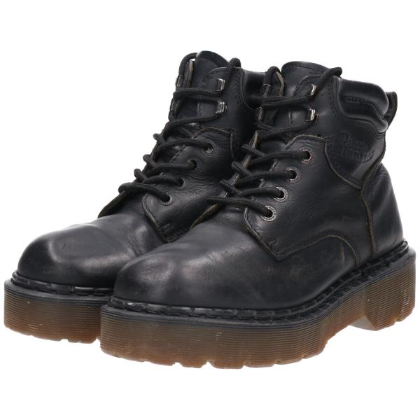 古着 ドクターマーチン Dr.Martens 厚底 6ホールブーツ 英国製 レディース24.5cm ...