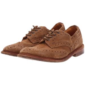 古着 トリッカーズ Tricker's ウイングチップシューズ 英国製 UK7.5 メンズ26.0cm /saa009819 【SS2403】｜jamtrading1