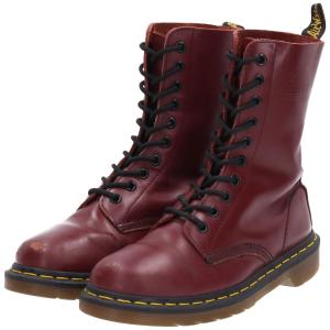 古着 ドクターマーチン Dr.Martens 1490 10ホールブーツ UK5 レディース23.5...