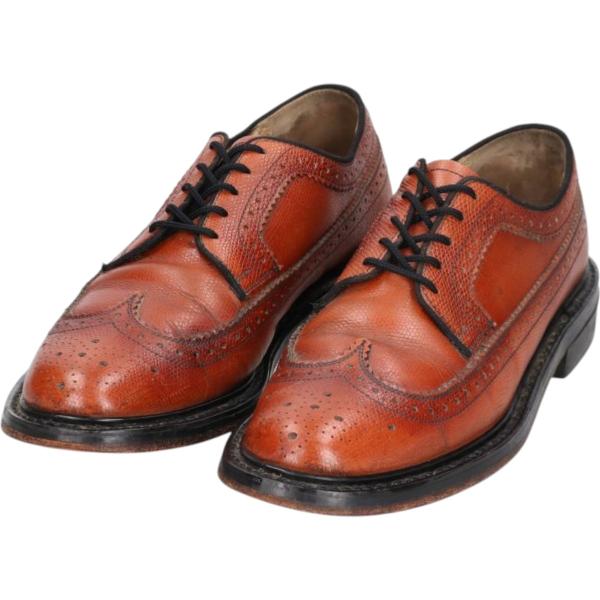 古着 80~90年代 シアーズ Sears フルブローグ ウイングチップシューズ 8 1/2 メンズ...