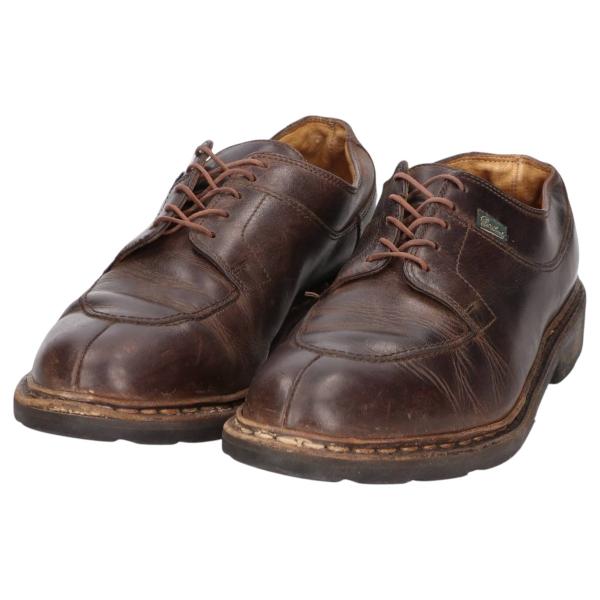 古着 パラブーツ PARA BOOT Uチップシューズ フランス製 7 メンズ25.5cm相当 /s...