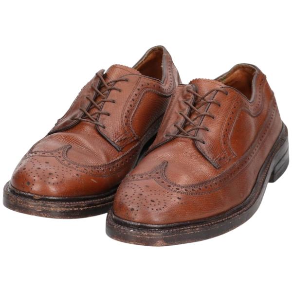 古着 フローシャイム Florsheim IMPERIAL QUALITY フルブローグ ウイングチ...