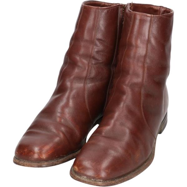古着 80年代 FOOT-SO-PORT サイドジップブーツ USA製 9 D/B メンズ27.0c...