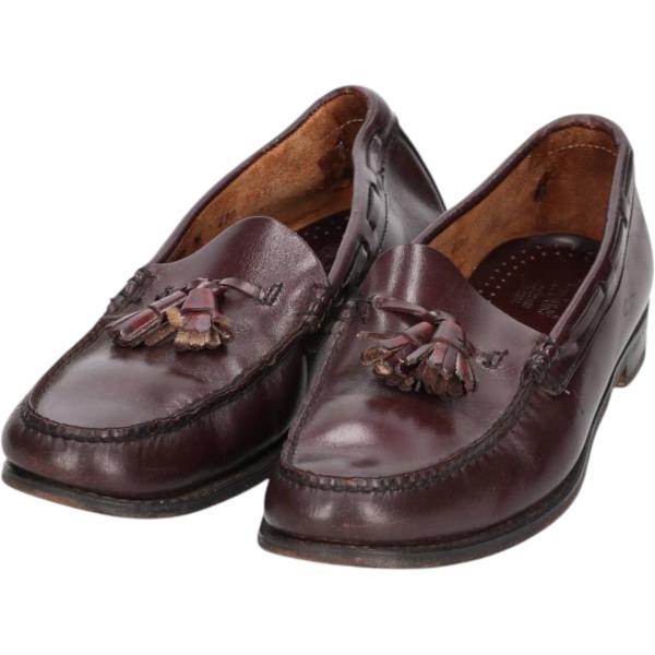 古着 ジーエイチバス G.H.Bass WEEJUNS タッセルローファー USA製 メンズ27.5...