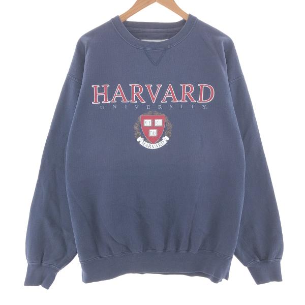 古着 90年代 GEAR HARVARD ハーバード大学 カレッジスウェットシャツ トレーナー メン...