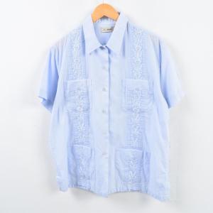 刺繍キューバシャツ レディースファッション の商品一覧 ファッション 通販 Yahoo ショッピング