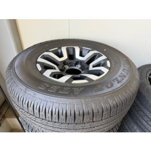 ウルフスタイルブラックスチールホイール4本（5本）セット16×6.5J