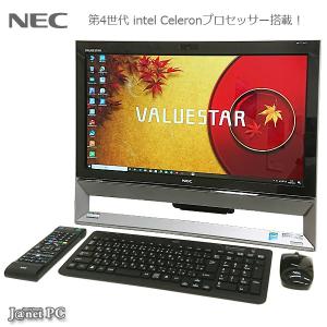 訳あり品 デスクトップパソコン 中古パソコン 液晶一体型 NEC VS370TSB-E3 Windows10 Celeron-2957U RAM4GB HDD1TB マルチ 地デジ 21.5型 無線LAN office 3628｜janetpc-pro