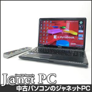 中古ノートパソコン Windows7 16型ワイド液晶 Pentium P6100 2.0GHz RAM4GB HDD500GB ブルーレイ 地デジ 無線 Office付属 東芝 Qosmio T560/T4AB【1693】｜janetpc