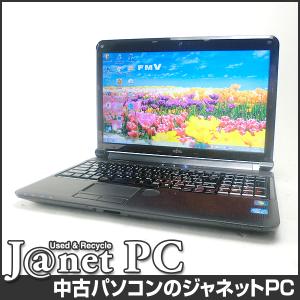 中古ノートパソコン Windows7 15.6型ワイド液晶 Core i5-2520M 2.50GHz RAM4GB HDD640GB ブルーレイ 無線 Office付属 富士通 AH56/C【374】｜janetpc