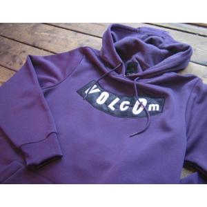 激安　VOLCOM(ボルコム）　パーカー 　パープル　ＸＬ｜janis