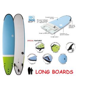 NSP surfboards　ロングボード　品番　SOFT SCHOOL LONG 10'2" x 23  x 3 1/2　エヌエスピー　サーフボード 　ロング　ソフトボード｜janis