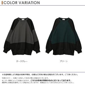 トレーナー 大きいサイズ レディース 長袖 配...の詳細画像5