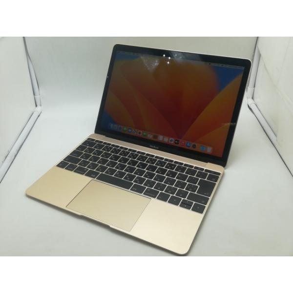 【中古】Apple MacBook 12インチ CTO (Mid 2017) ゴールド Core i...