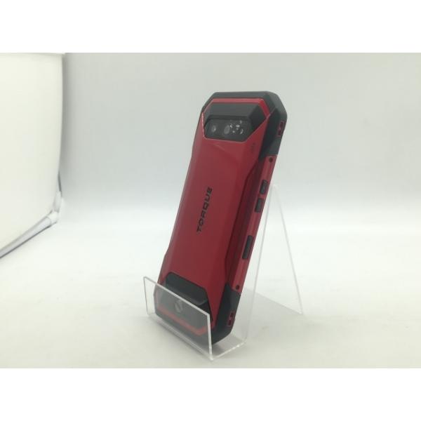 【中古】KYOCERA au 【SIMロック解除済み】 TORQUE 5G レッド 6GB 128G...