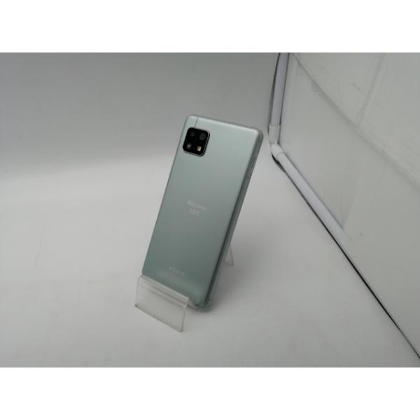 【中古】SHARP docomo 【SIMロック解除済み】 AQUOS sense5G スカイブルー...