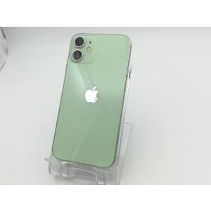 【中古】Apple SoftBank 【SIMロック解除済み】 iPhone 12 mini 256GB グリーン MGDW3J/A【ECセンター】保証期間１ヶ月【ランクC】