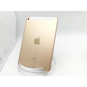 【中古】Apple docomo 【SIMロックあり】 iPad mini4 Cellular 128GB ゴールド MK782J/A【ECセンター】保証期間１ヶ月【ランクB】
