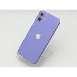 【中古】Apple au 【SIMロック解除済み】 iPhone 12 64GB パープル MJNH3J/A【ECセンター】保証期間１ヶ月【ランクB】