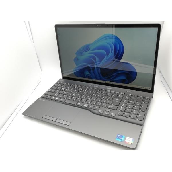 【中古】Fujitsu LIFEBOOK AH AH77/H2 FMVA77H2B ブライトブラック...