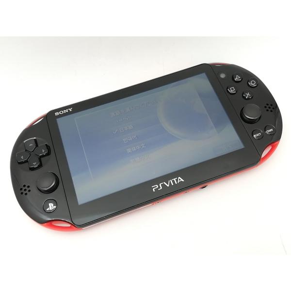 【中古】SONY PlayStation VITA Wi-Fiモデル レッド/ブラック PCH-20...