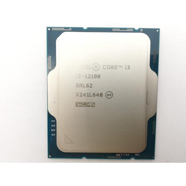【中古】Intel Core i3-12100(3.3GHz) Bulk LGA1700/4C(P:...