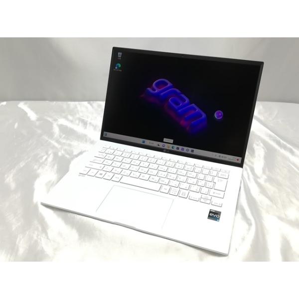 【中古】LG電子 LG gram 14ZB90R-MR54J1 スノーホワイト 【i5-1340P ...