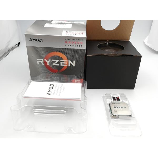 【中古】AMD Ryzen 5 3400G (3.7GHz/TC:4.2GHz) BOX AM4/4...