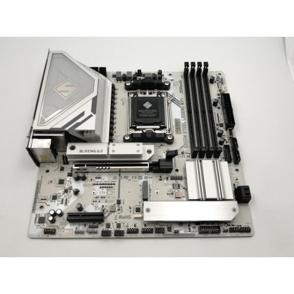 【中古】ASRock B850M Steel Legend WiFi B850/AM5/microA...