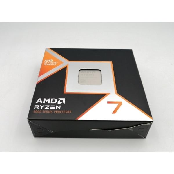 【未使用】AMD Ryzen 7 9850X3D (4.7GHz/TC:5.6GHz) BOX AM...