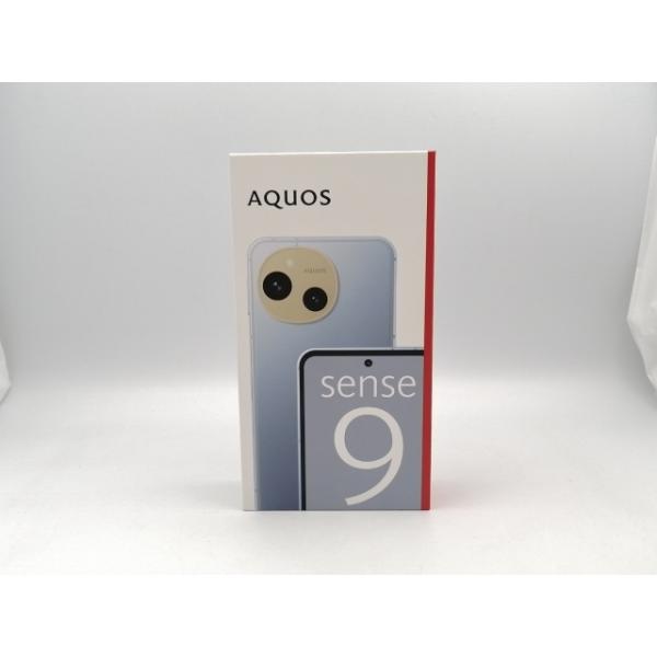【未使用】SHARP 国内版 【SIMフリー】 AQUOS sense9  ブルー 6GB 128G...