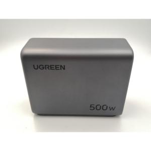 【中古】UGREEN Nexode 6ポートGaNデスクトップ急速充電器 500W 55552B グレー UGR-OT-000038【ECセンター】保証期間１週間