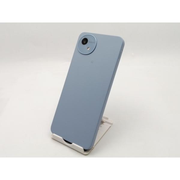 【中古】SHARP docomo 【SIMフリー】 AQUOS wish4 ブルー 4GB 64GB...