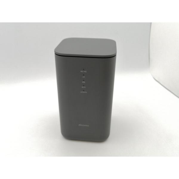 【中古】SHARP docomo 【SIMフリー】 home 5G HR02 [ダークグレー]【EC...