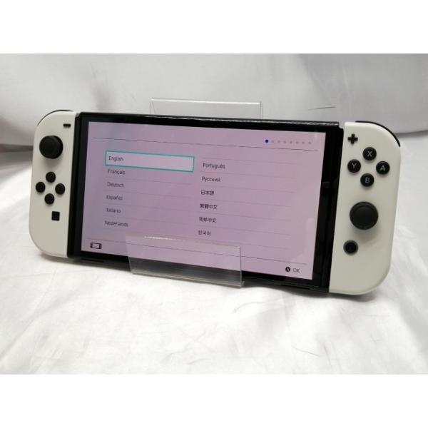 【中古】Nintendo Switch 本体 (有機ELモデル) HEG-S-KAAAA ホワイト ...