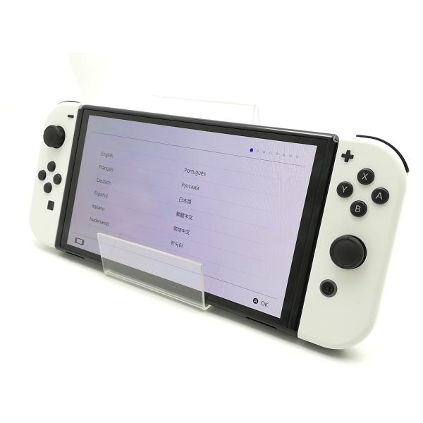 【中古】Nintendo Switch 本体 (有機ELモデル) HEG-S-KAAAA ホワイト ...