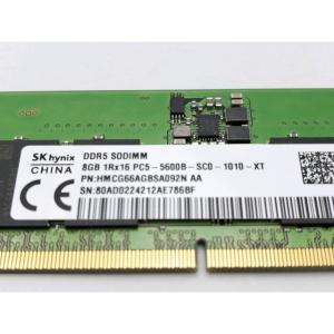 【中古】262PIN SODIMM 8GB D...の詳細画像2
