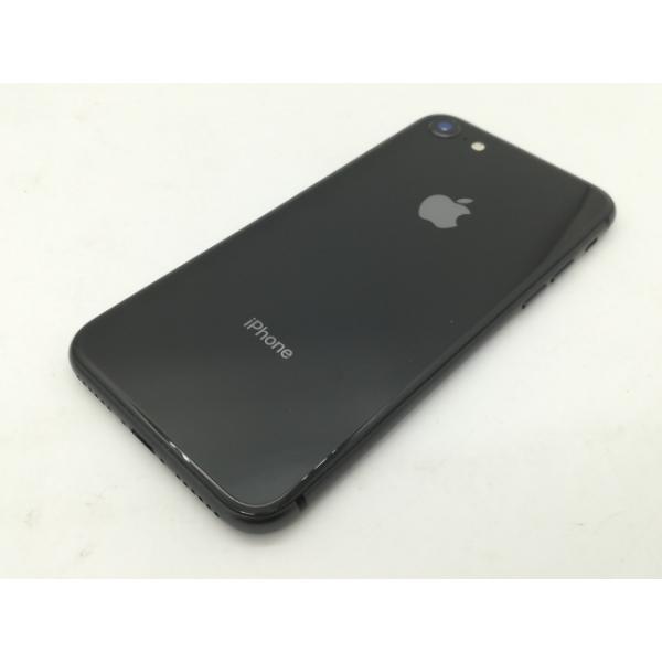 【中古】Apple au 【SIMロック解除済み】 iPhone 8 64GB スペースグレイ MQ...